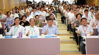 南海批政治抹黑　柯：有人說稍安勿躁