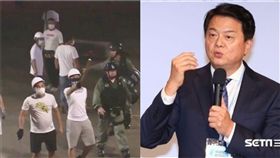 周錫瑋,白衣人（資料照、翻攝臉書）