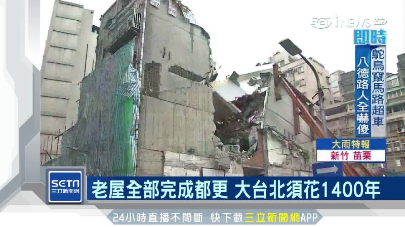 老屋都更須1千年！內政部擬放寬限制