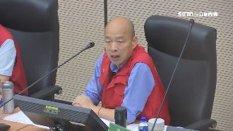 韓國瑜暴雨神隱！議員發煎餅祭品文