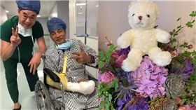 任達華轉普通病房，不對兇嫌究責。圖／翻攝自任達華微博