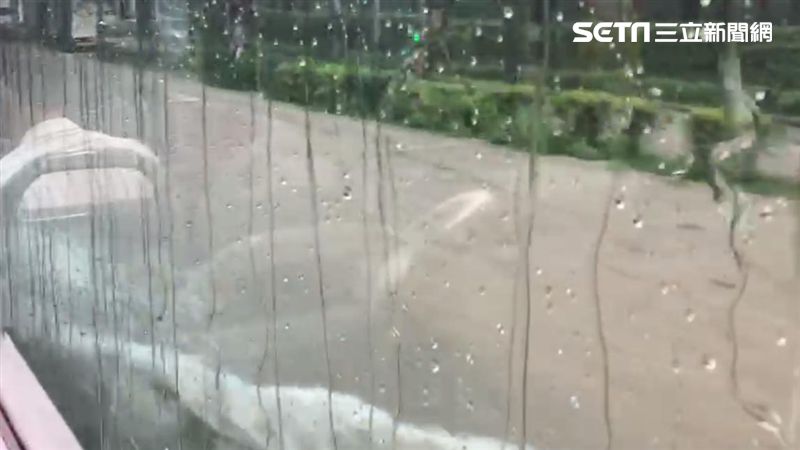注意！大安森林公園、新生南路積水淹