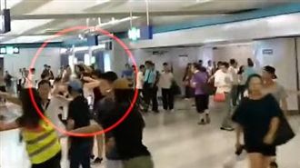 香港孕婦遭白衣人暴打　殘忍影片曝光