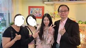 韓粉,霸凌,煎餅店,高雄,王瑞德(圖/翻攝自蔡女臉書)