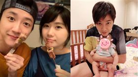 江宏傑,福原愛,小小愛,小小傑,長相(圖/翻攝自福原愛臉書)