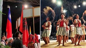 大陸近年來不斷打壓台灣在國際上的地位，但台東蘭嶼的椰油國小仍堅持台灣的主權！椰油國小的學生日前到波蘭參加活動，沒想到大會竟準備「五星旗」，不過師生們都拒拿五星旗，特地拿中華民國的國旗站上國際舞台。 （圖／翻攝自小飛魚文化展演隊臉書）