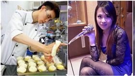 雅妃烘焙坊甜點師陳育邦，遭金錢豹酒女顏子娠撞死（合成圖／資料照）
