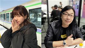 峮峮印刷廠直播看印過程中，意外秀出攝影師姓名。（圖／翻攝自峮峮臉書粉專）