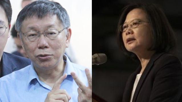 被追問與柯 P的民調　小英竟回這句