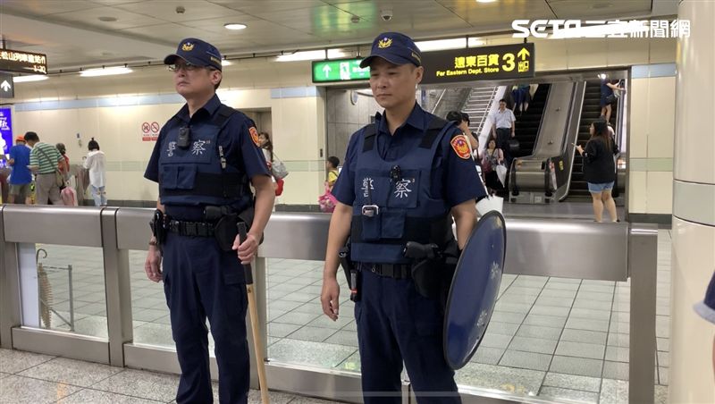 網嗆「捷運隨機殺人」　上百警力維安