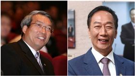 謝金河、郭台銘（合成圖／翻攝自謝金河、郭台銘臉書）
