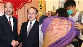 韓國瑜香港中聯辦，香港，元朗，白衣人，攻擊，西鐵站