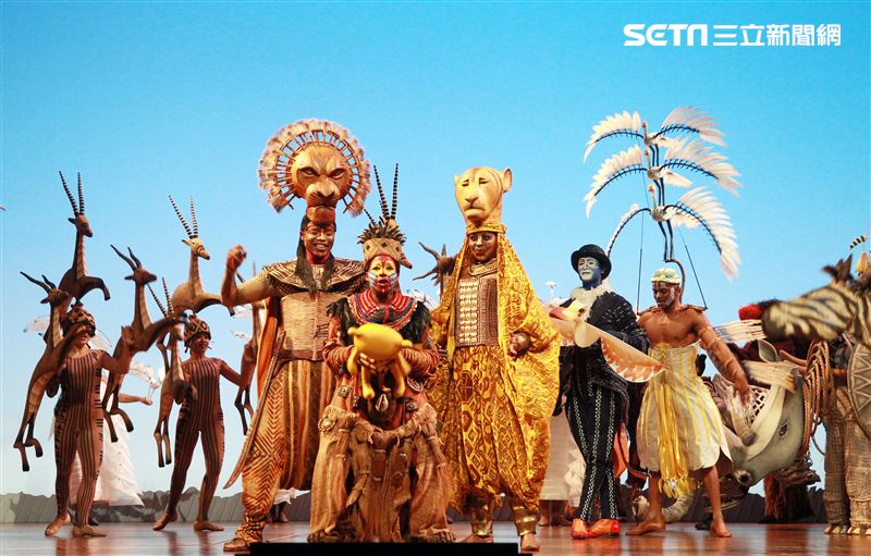 睽違11年真人版「獅子王」音樂劇再度台北小巨蛋盛大演出19場，是全球最受歡迎的音樂劇之一。（記者邱榮吉/攝影）