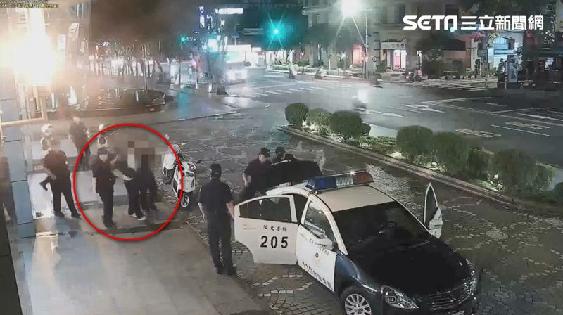 夜闖新北市府警勸離　男怒拿折凳痛毆