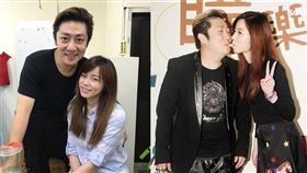 王瞳、艾成。（記者邱榮吉攝影、翻攝自臉書）