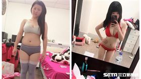 肉肉女,瘦身,減肥,巨乳,水蛇腰(當事人授權提供)