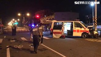 救護車載病患遭「衝撞」！釀1死3傷
