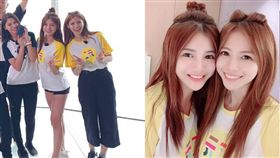 蘿莉塔（右）撞臉羚小鹿（右二）。（圖／翻攝自蘿莉塔IG）