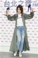 曾沛慈擔任Hit Fm聯播網八月活動嘉賓。（圖／記者林士傑攝影）