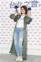 曾沛慈擔任Hit Fm聯播網八月活動嘉賓。（圖／記者林士傑攝影）