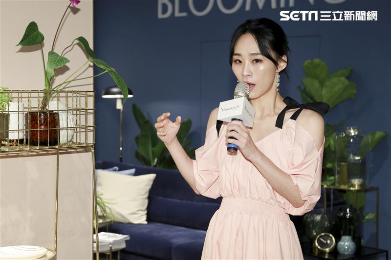 吳可熙擔任Bloomingville概念店一日店長。（圖／記者林士傑攝影）