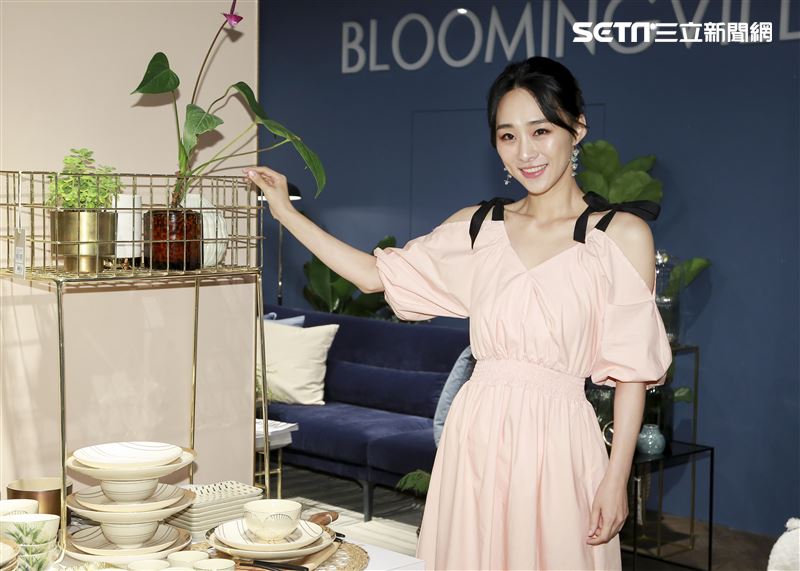 吳可熙擔任Bloomingville概念店一日店長。（圖／記者林士傑攝影）
