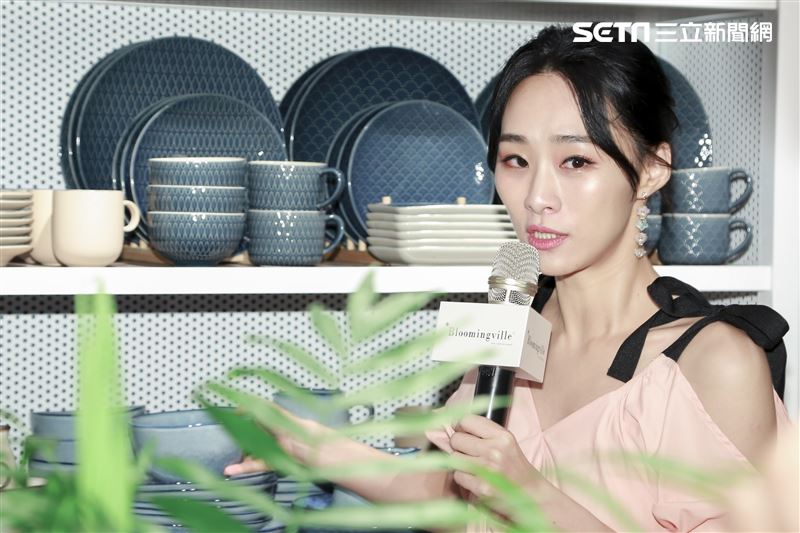 吳可熙擔任Bloomingville概念店一日店長。（圖／記者林士傑攝影）