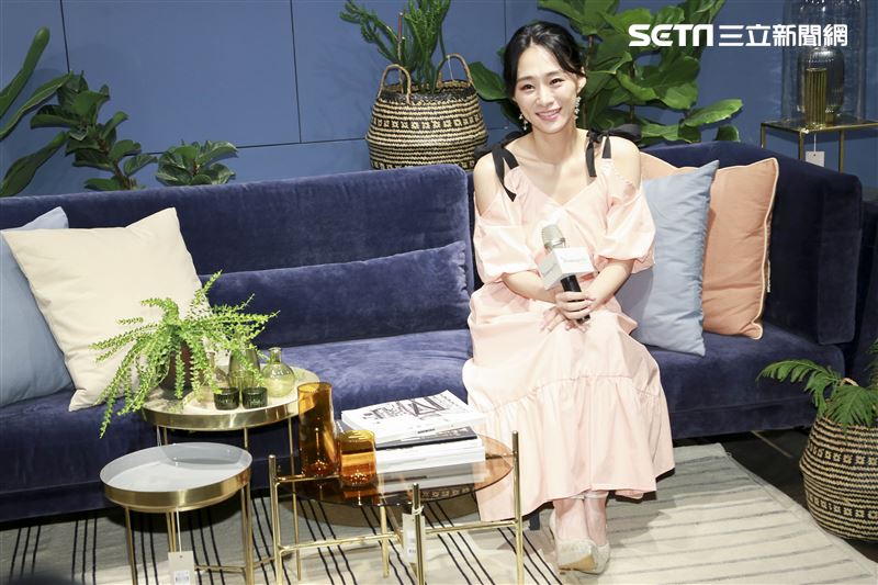 吳可熙擔任Bloomingville概念店一日店長。（圖／記者林士傑攝影）