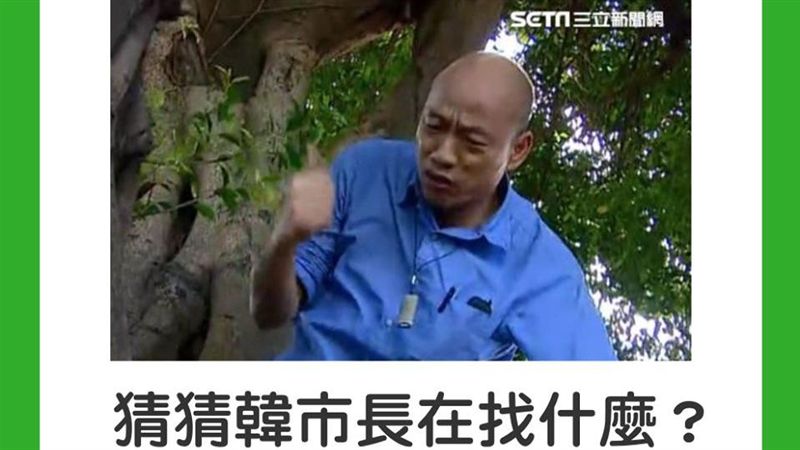 爬樹有什麼不對？藍營議員護航韓國瑜