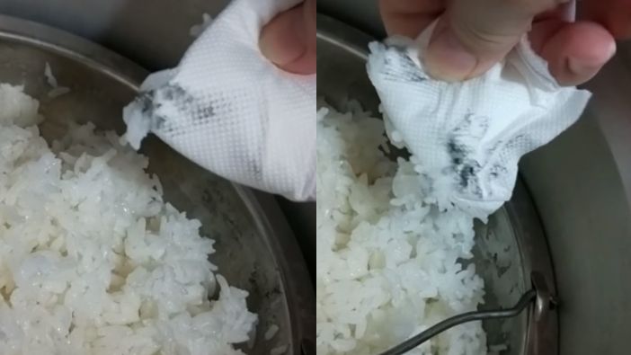 電鍋煮飯…她一擦驚見黑油　網曝真相