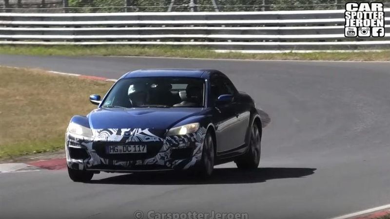 經典將重生？RX-8現身紐柏林測試