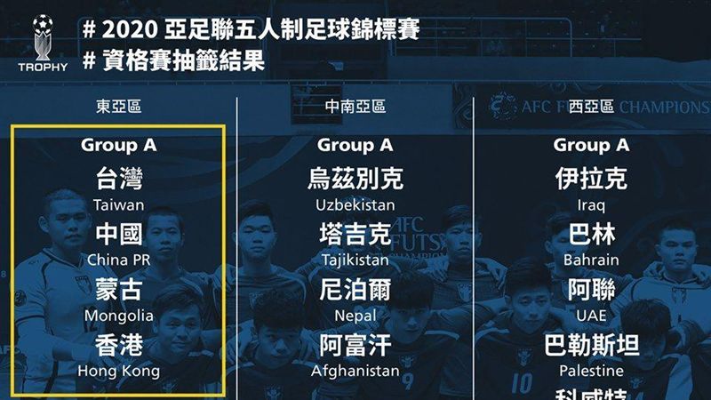 足球賽分組好政治！網笑：秋海棠大戰