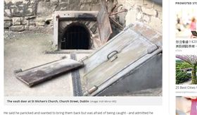 都柏林,聖米迦教堂,墓室,頭骨,十字軍。(圖/翻攝自mirror)