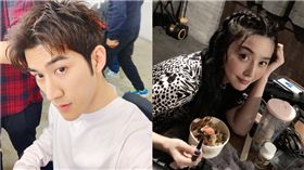 李治廷范冰冰。圖翻攝自微博