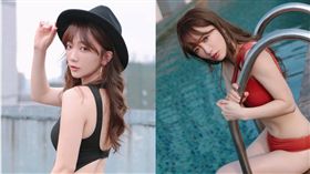 玉兔,泳裝,蜜桃,挖空(翻攝自臉書)