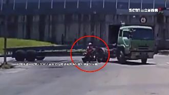 內輪差意外！曳引車疑違規　狠輾騎士