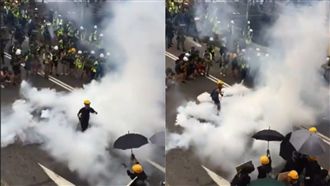 元朗反送中前進！港媒傳出警方開槍了