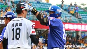 ▲側投吳昇峰和彭政閔對決。（圖／記者林士傑攝影）