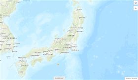 日本三重縣東南外海地震／翻攝《USGS》