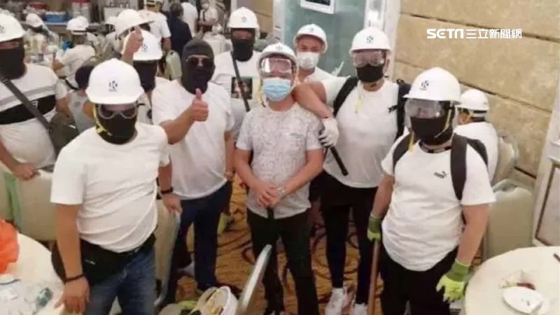 元朗黑衣煞集結！警武力清場23人傷