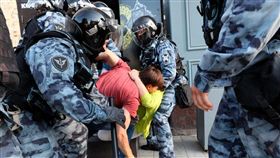 俄羅斯,莫斯科,公平選舉,俄警,逮捕