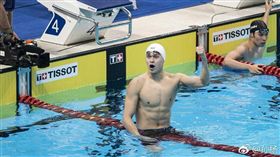 中國泳將孫楊。（圖／翻攝自孫楊個人微博）