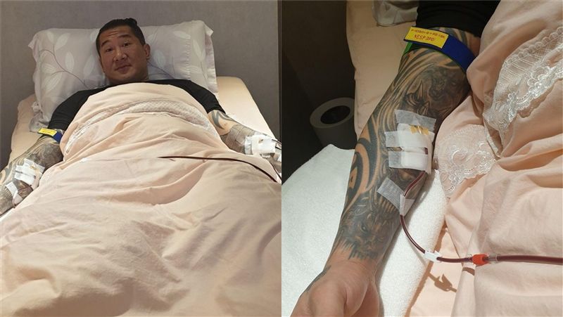 館長躺床2小時換血…醫師揭療程關鍵