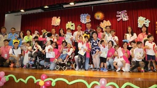辦派對動物趴　慢飛天使畢典充滿溫馨