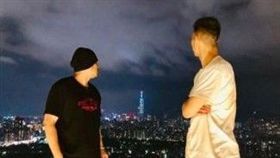 ▲周杰倫在IG上上傳與林書豪合照。（圖／取自周杰倫IG）