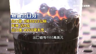 瘋台灣珍奶！粉圓外銷日本暴增6倍