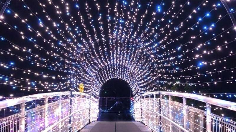 「七夕最浪漫鵲橋」彰化天空步道點燈