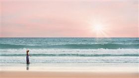 沙灘示意圖（圖／翻攝自PIXABAY）