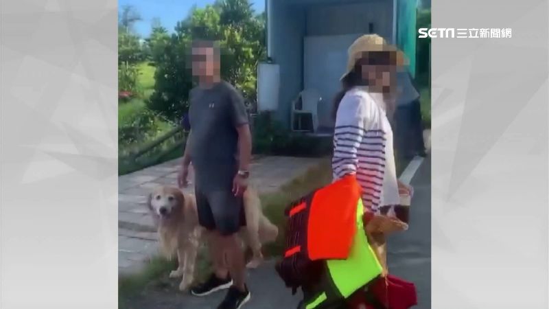 帶狗戲水被勸阻！飼主怒嗆還狠推民眾