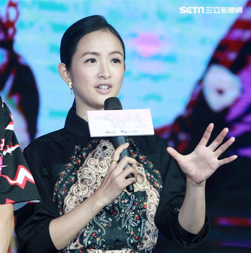 「小女花不棄」演員林依晨。（記者邱榮吉/攝影）